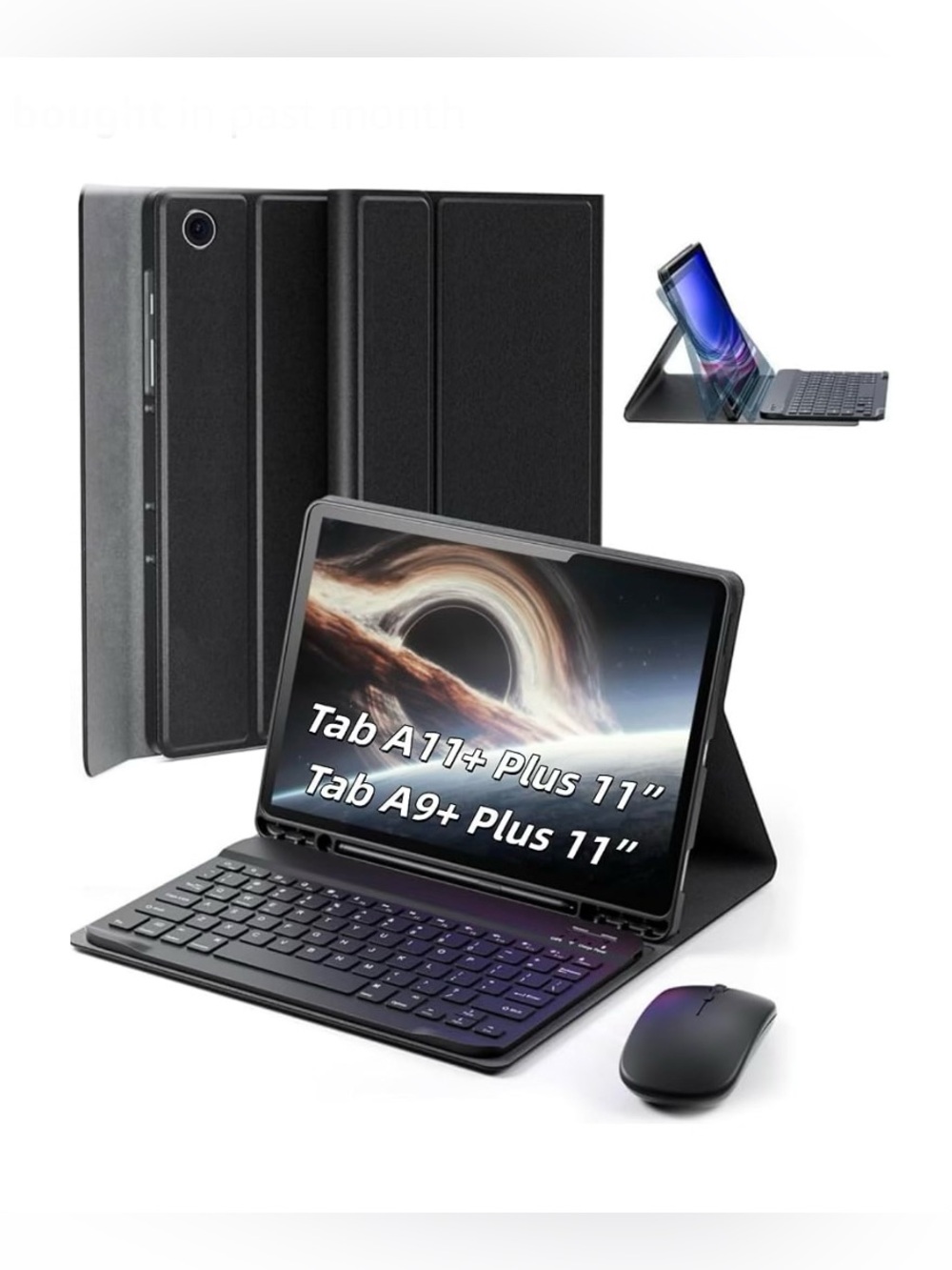 TUNKARMOR Case Keyboard for Samsung Galaxy Tab
A9+ / A11+ Plus 2023/2025 11 Inch